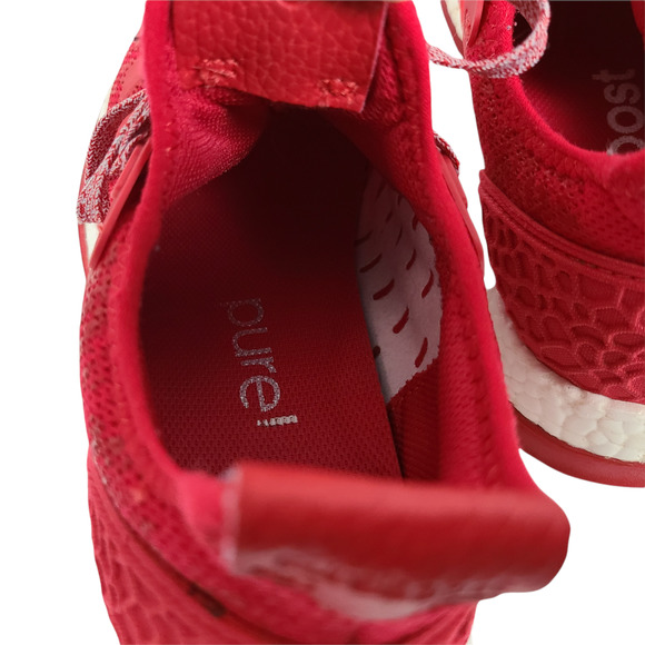 Adidas Pure Boost Running Training Shoe Scarlet  7.5M - Picture 9 of 12